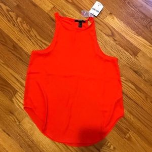 Red orange tank top